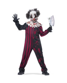 Killer Clown Kids Costume