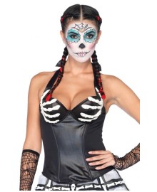 Latex Bony Corset  Costume