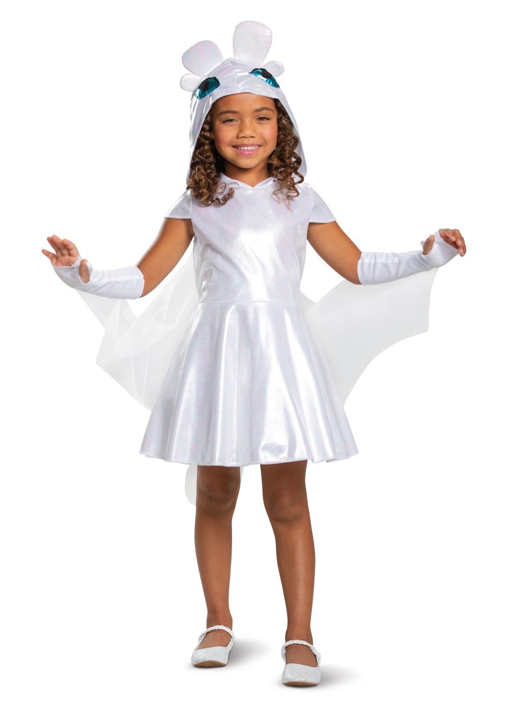 Light Fury Classic Girls Costume