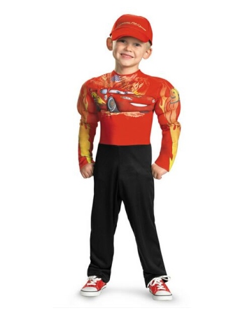Lightning Mcqueen Classic Muscle Costume