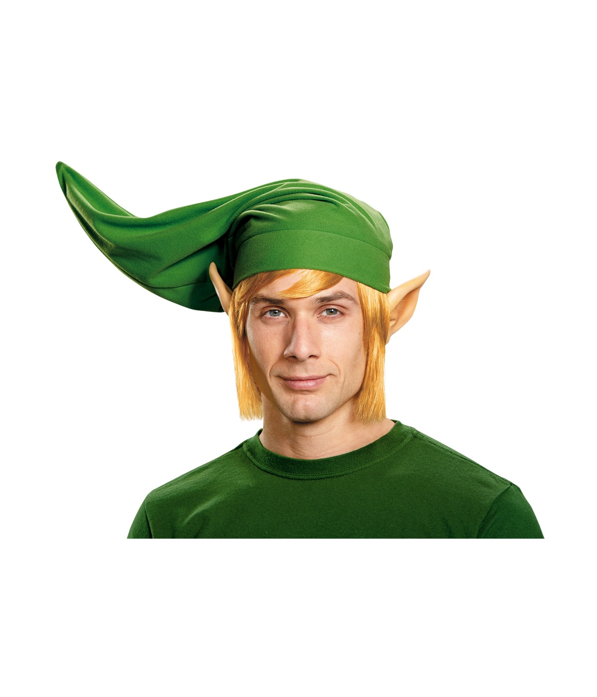 Link Mens Hylian Ears And Hat Nintendo Game Costume Accessory Kit