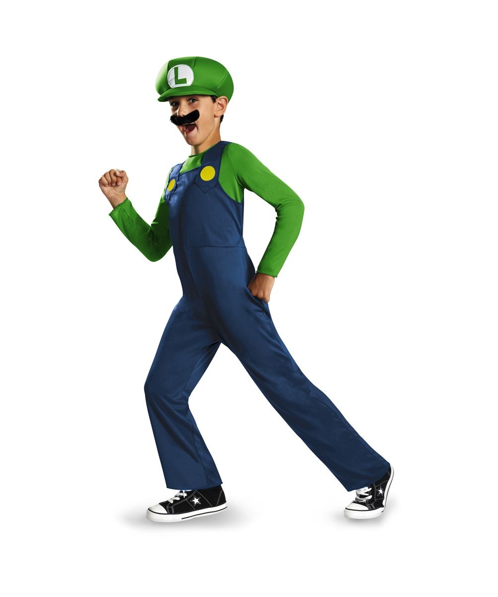 Luigi Boys Classic Halloween Costume