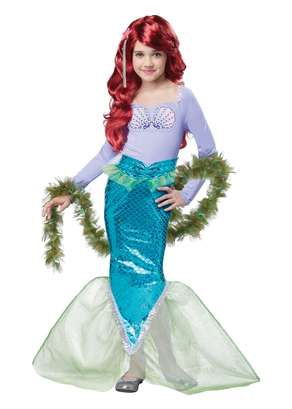 Magical Mermaid Costume For Girls