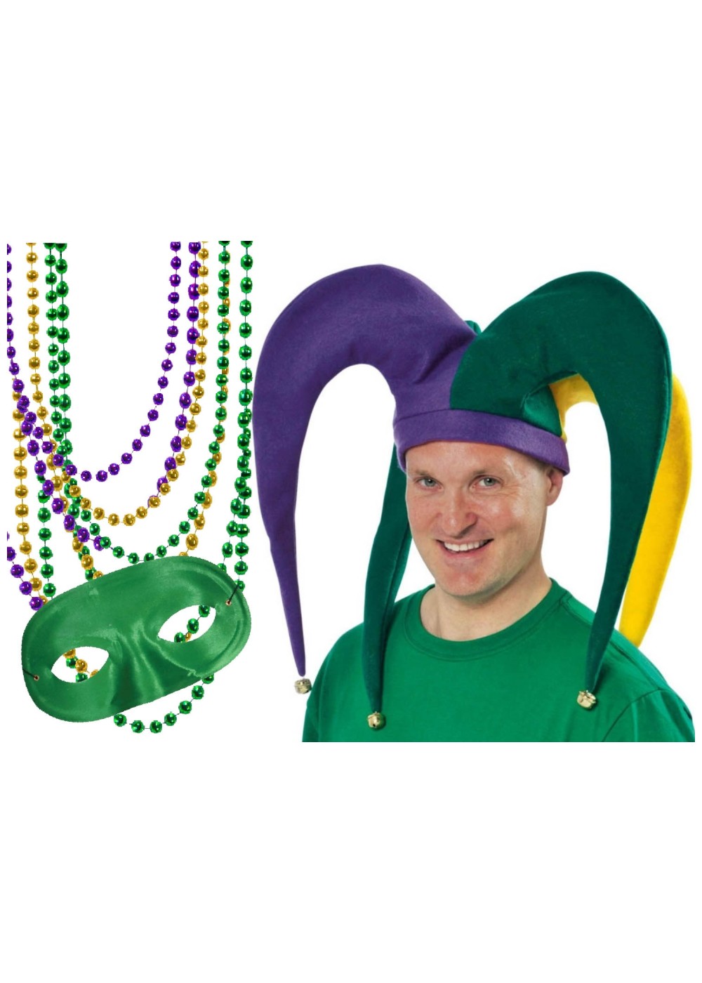 Mardi Gras Clown Accessory Kit