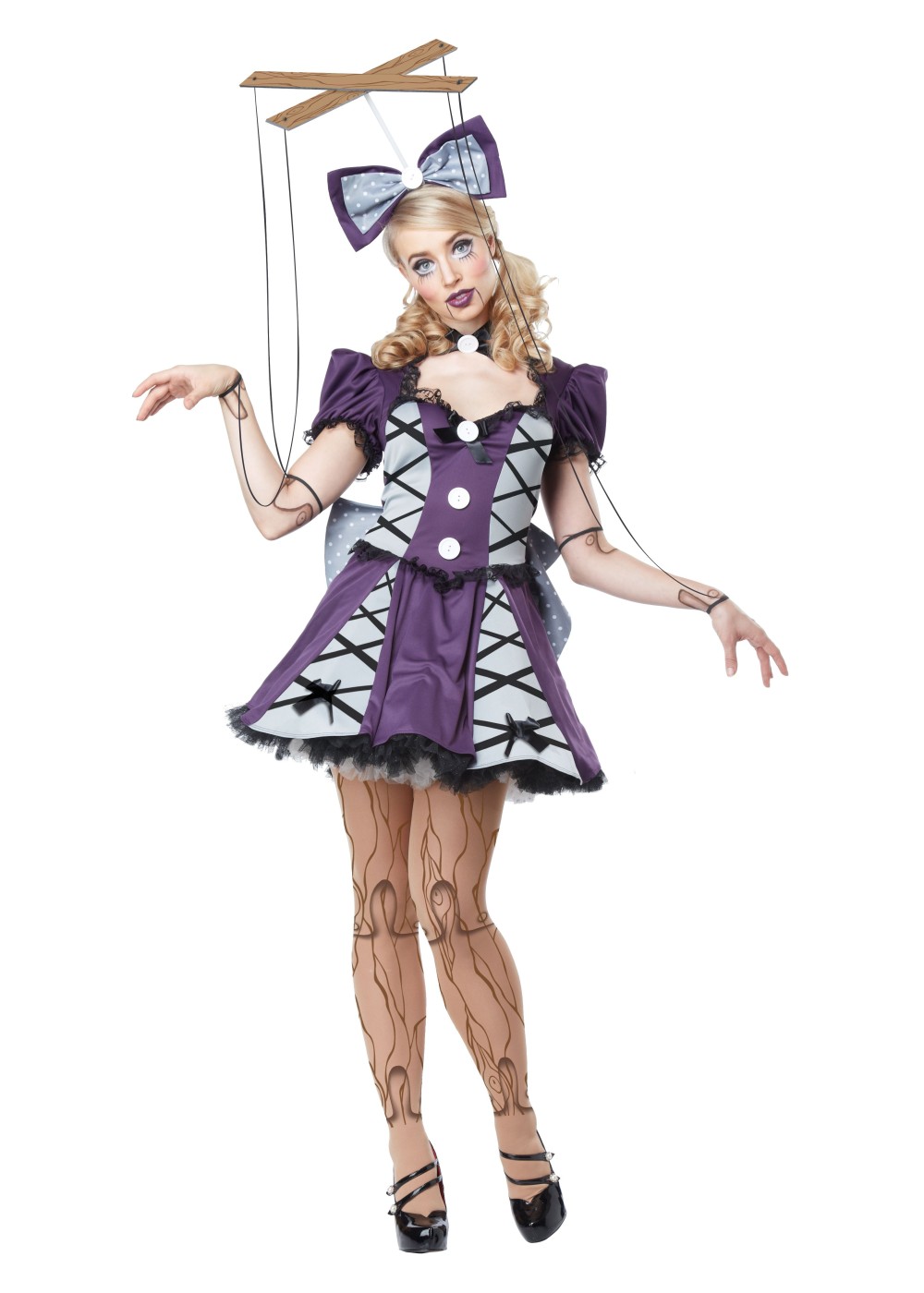 Marionette Pupett Women Costume