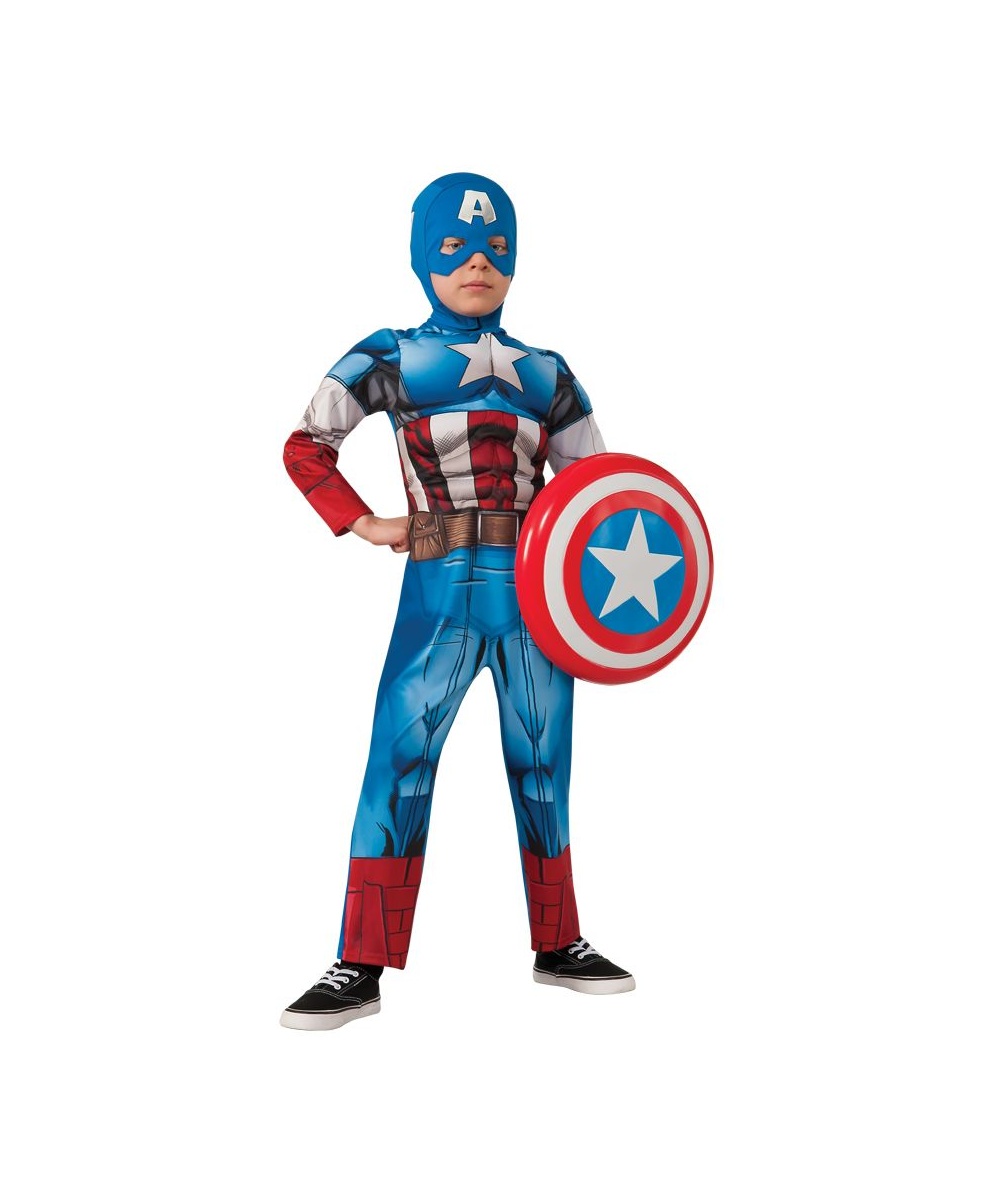 Marvel Captain America Boys Costume