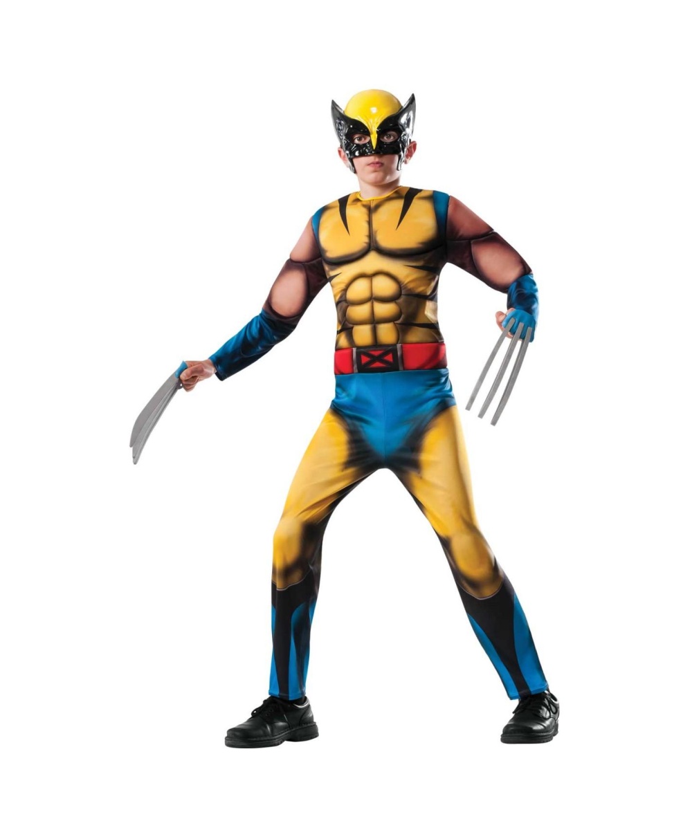 Marvel Wolverine X?men Superhero Boys Halloween Costume