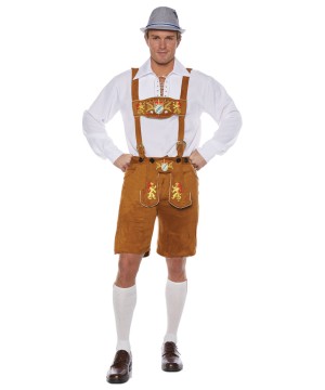 Mens German Lederhosen Costume