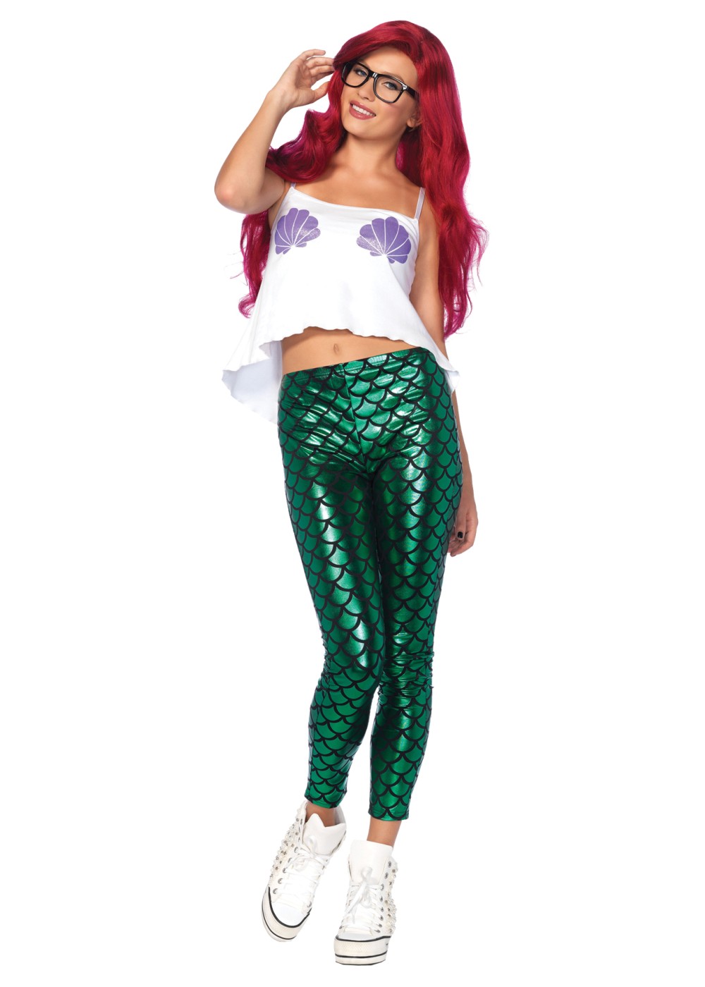 Hipster Mermaid Woman Costume