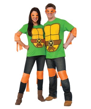 Ninja Turtle Michelangelo Costume Set
