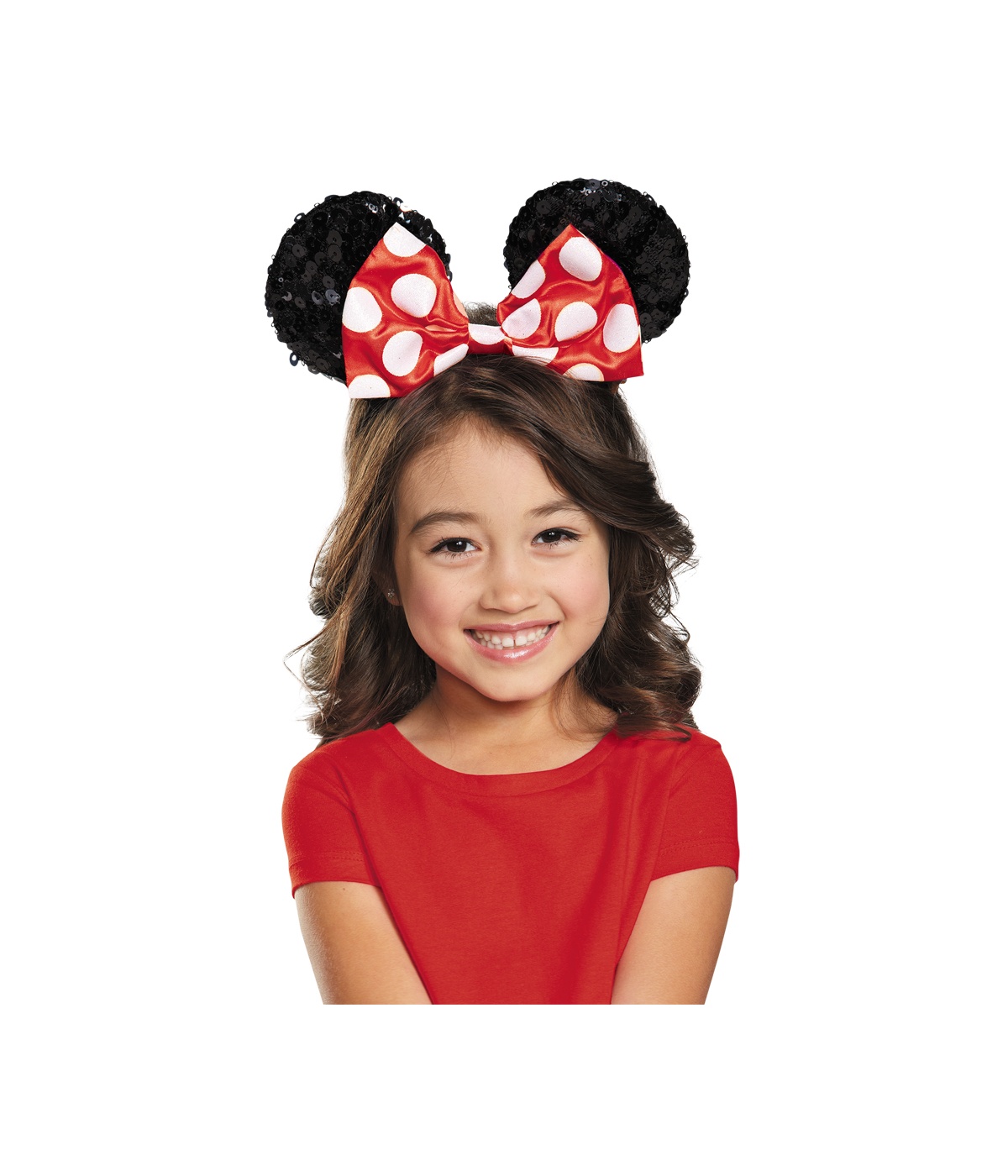 Disney Minnie Mouse Sequin Big Girls Ears