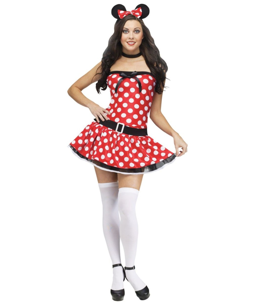 Miss Mousie Womens Costume