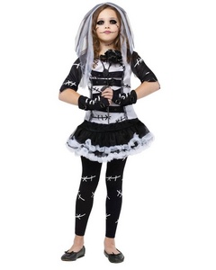 Monster Bride Girl Costume