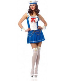 Naughty Call Sailor  Costume