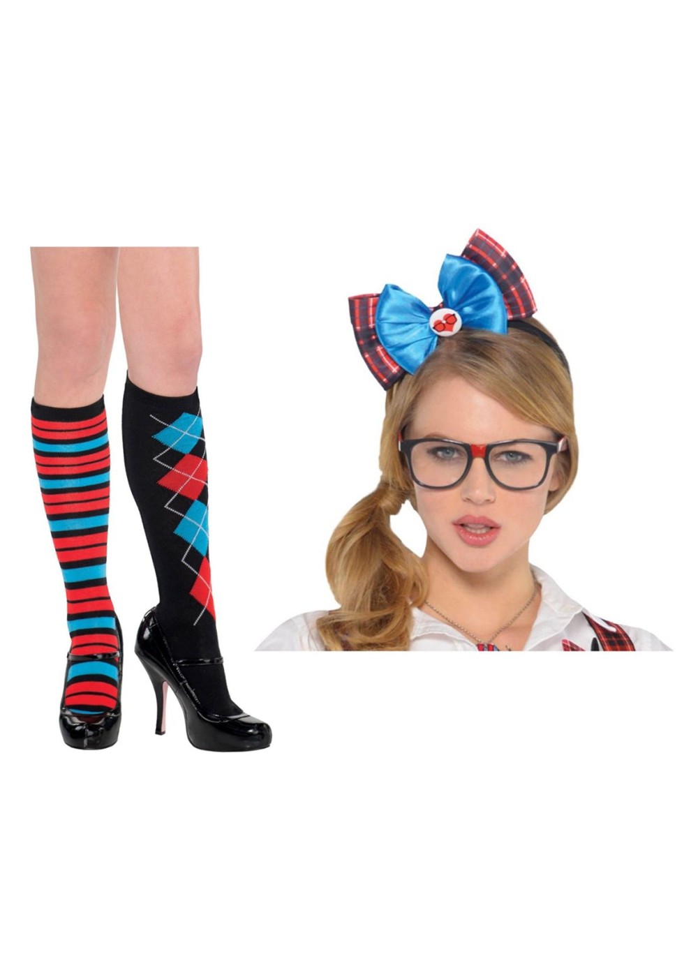 Nerd Costume Accessory Women Kit