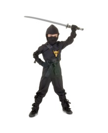 Ninja Kids Costume Black