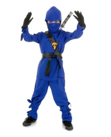 Ninja Kids Costume Blue