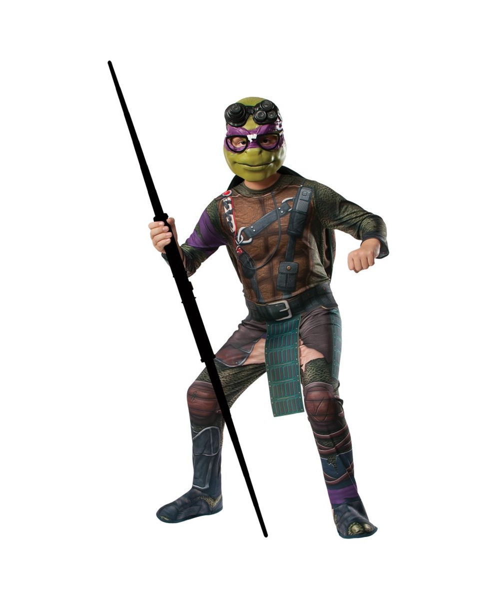 Teenage Mutant Ninja Turtle Donatello Mens Costume Movie Tv Superhero