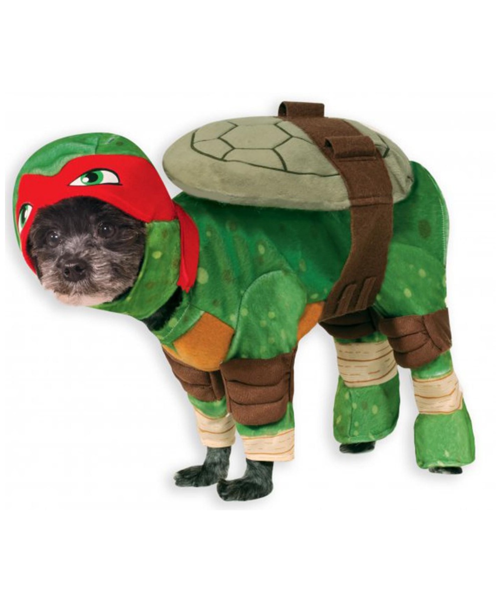 Teenage Mutant Ninja Turtles Tmnt Raphael Pet Dogs Halloween Costume