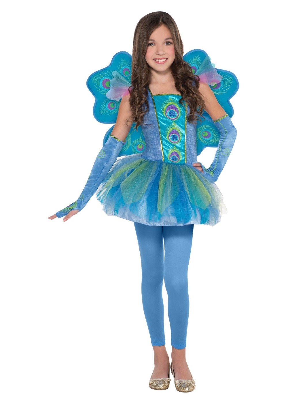 Princess Peacock Girls Costume