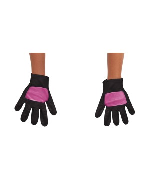 Girls Pink Power Ranger Toddler Gloves