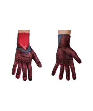 Power Ranger Red Men Costume Gloves