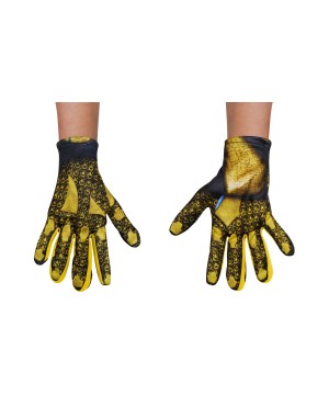 Power Rangers Movie Yellow Girls Costume Gloves