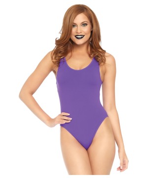 Purple Women Body Suit