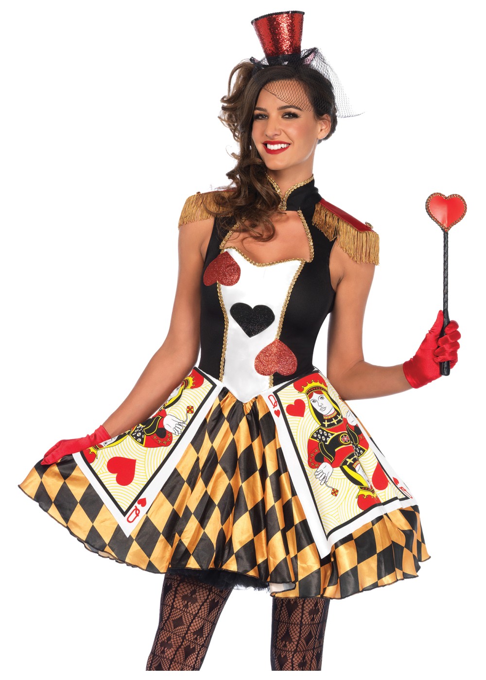Queen Card Guard Woman Costume