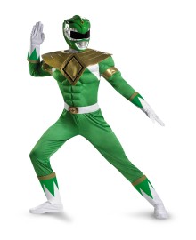 Ranger Muscle  Costume Green