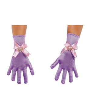 Girls Rapunzel Costume Gloves