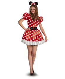 Red Minnie Mouse Classic  Costume