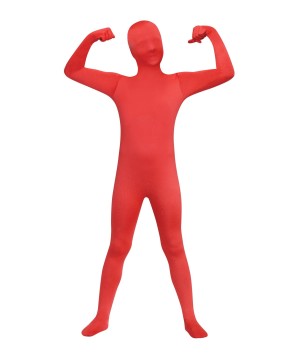 Red Skin Suit Kids Costume