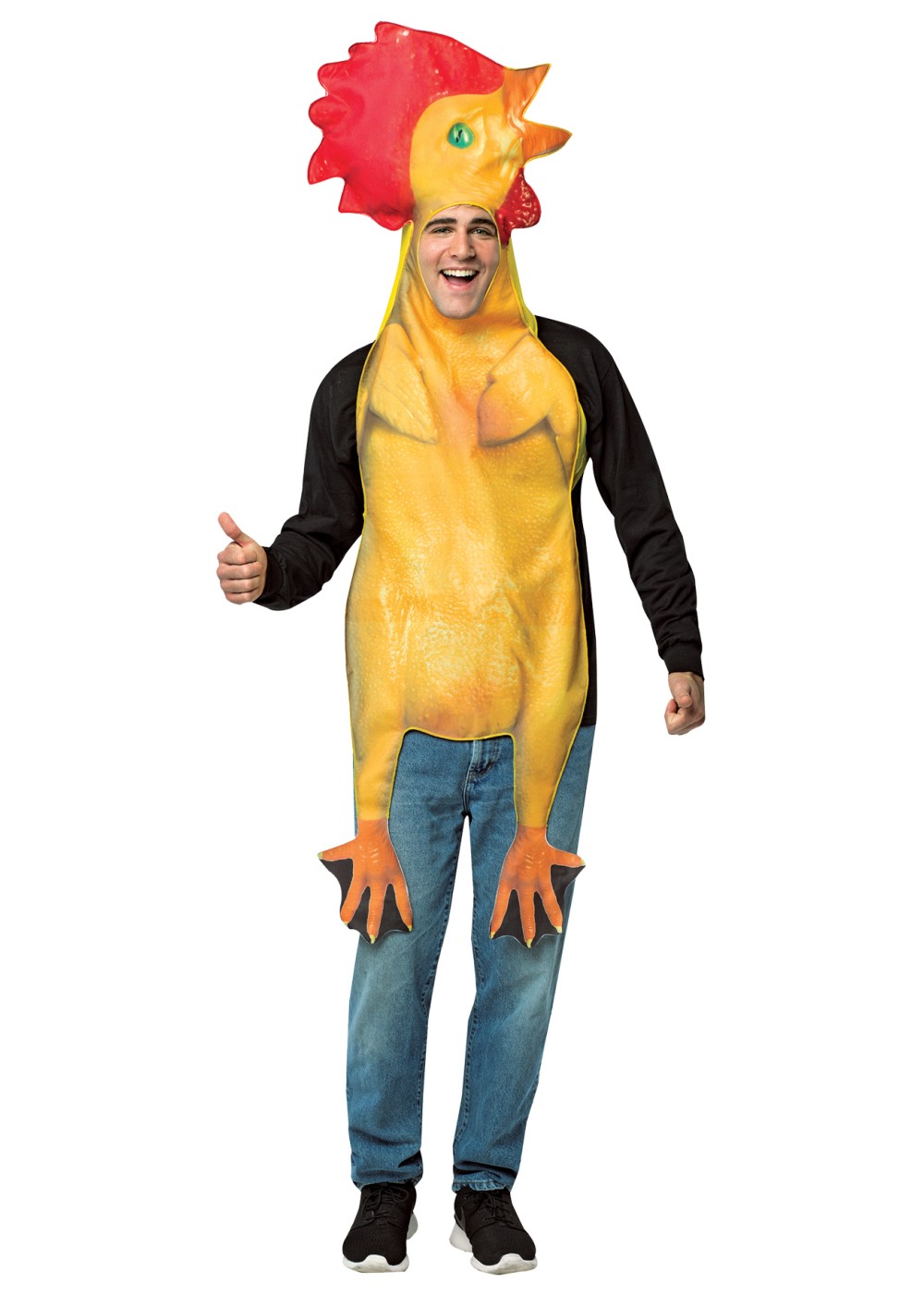 Rubber Chicken Men Costume