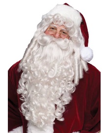 Santa  Wig And Beard