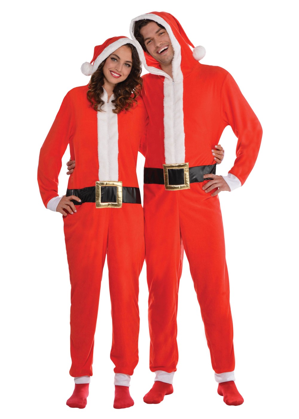 Santa Zipster Jumpsuit Men Or Women Costume
