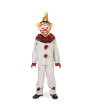 Scary Circus Clown Boys Costume
