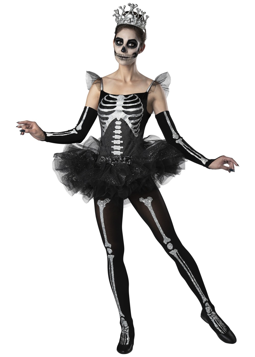 Skeleton Ballerina Womens Costume