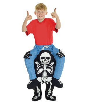 Skeleton Piggyback Boys Costume