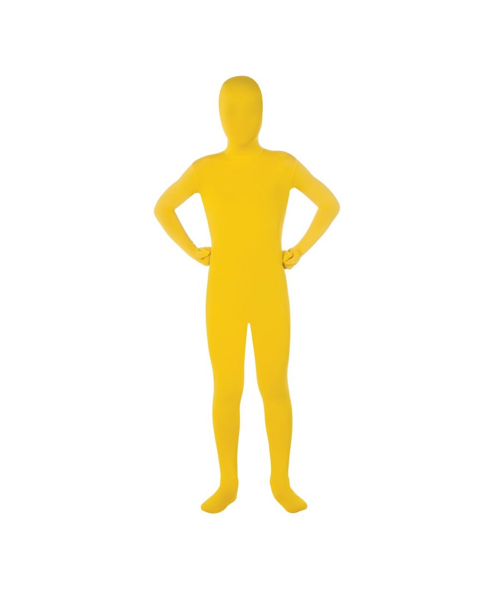 Skin Suit Kids Costume Yellow