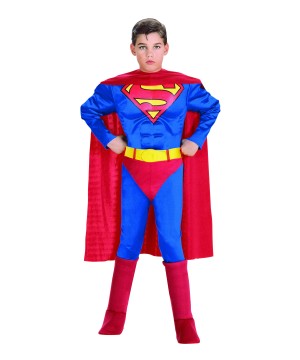 Superman Little Boys Toddler Muscle Costume