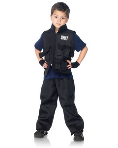 Swat Commander Kids Costume