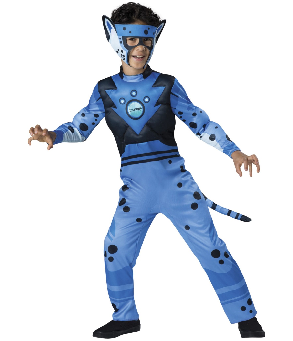 Wild Kratts Blue Cheetah Boys Pbs Television Halloween Costume