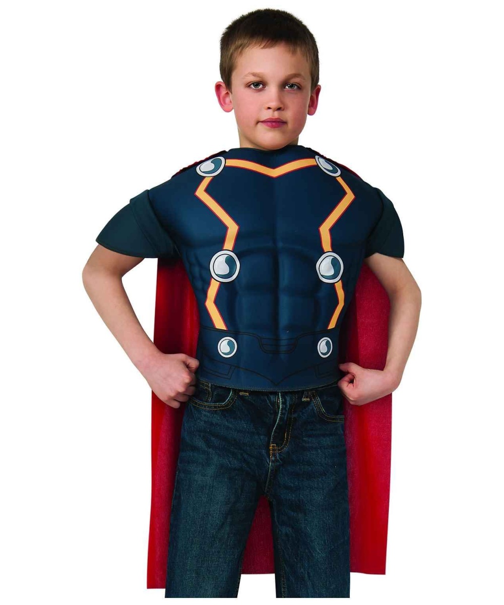 Thor Boys' Muscle Costume Shirt