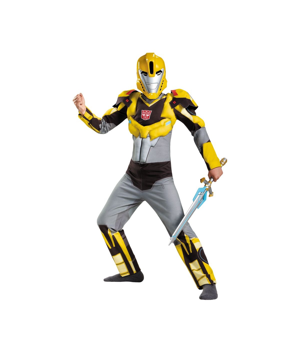 Bumblebee Transformers Big Boys Muscle Costume