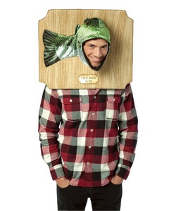 Trophy Head Bass  Costume