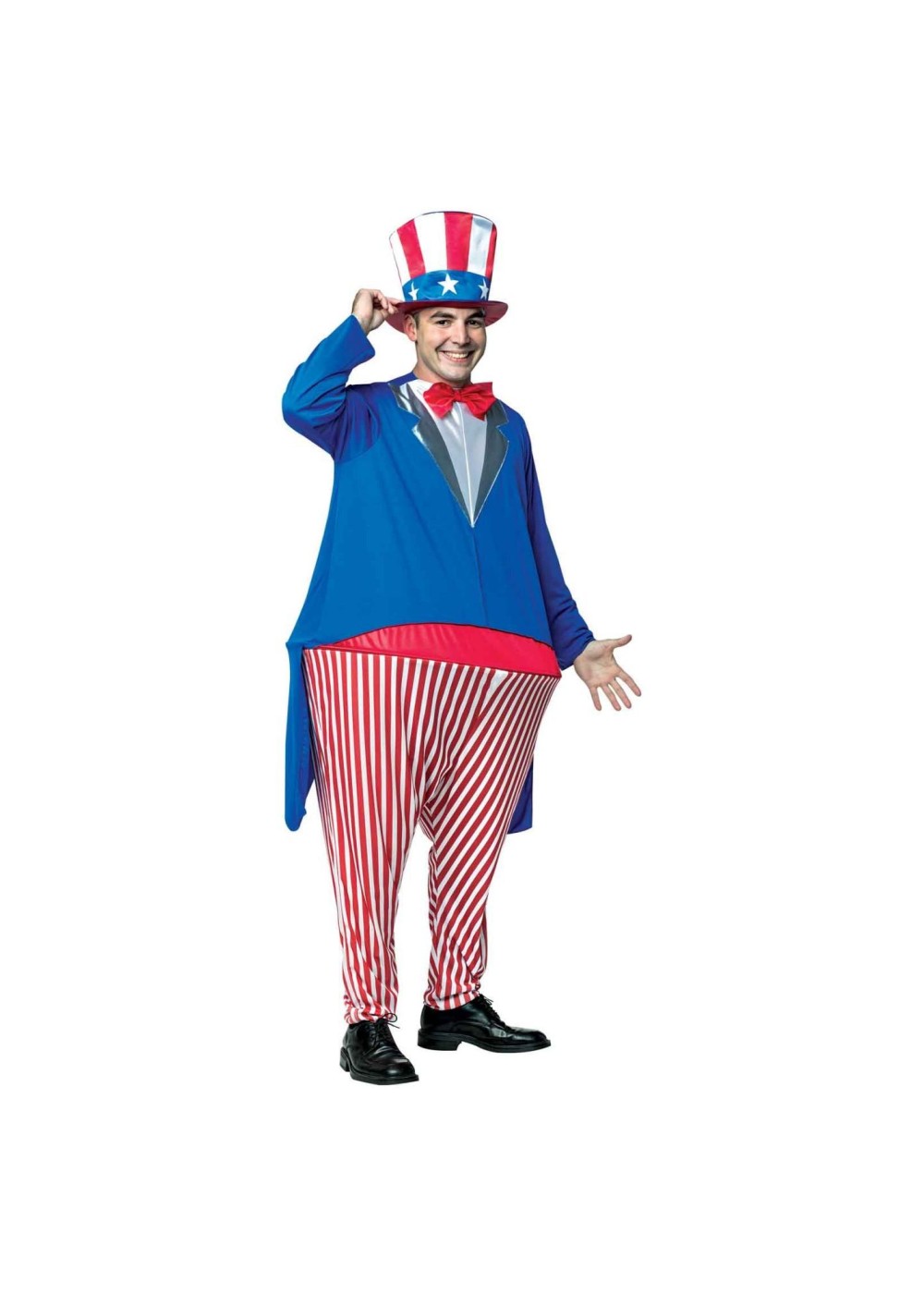 Uncle Sam Men Hoopster Costume