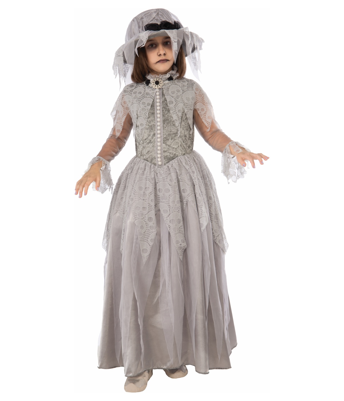 Victorian Big Girls Ghost Costume