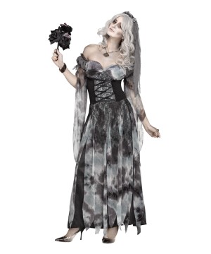 Womens Ghost Bride Costume