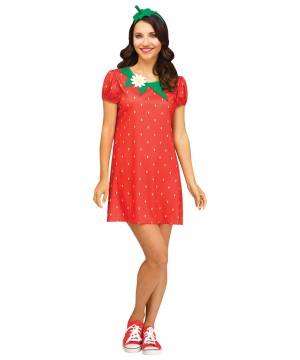 Womens Strawberry Dress Up Kit